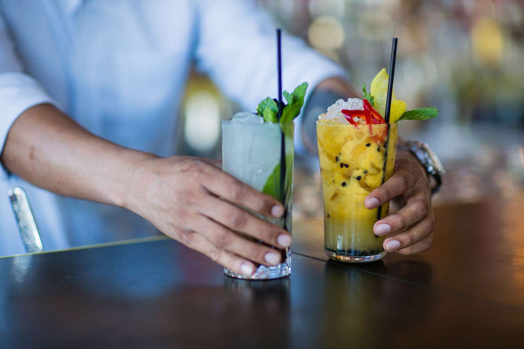 Thai-inspired cocktails at BangPop