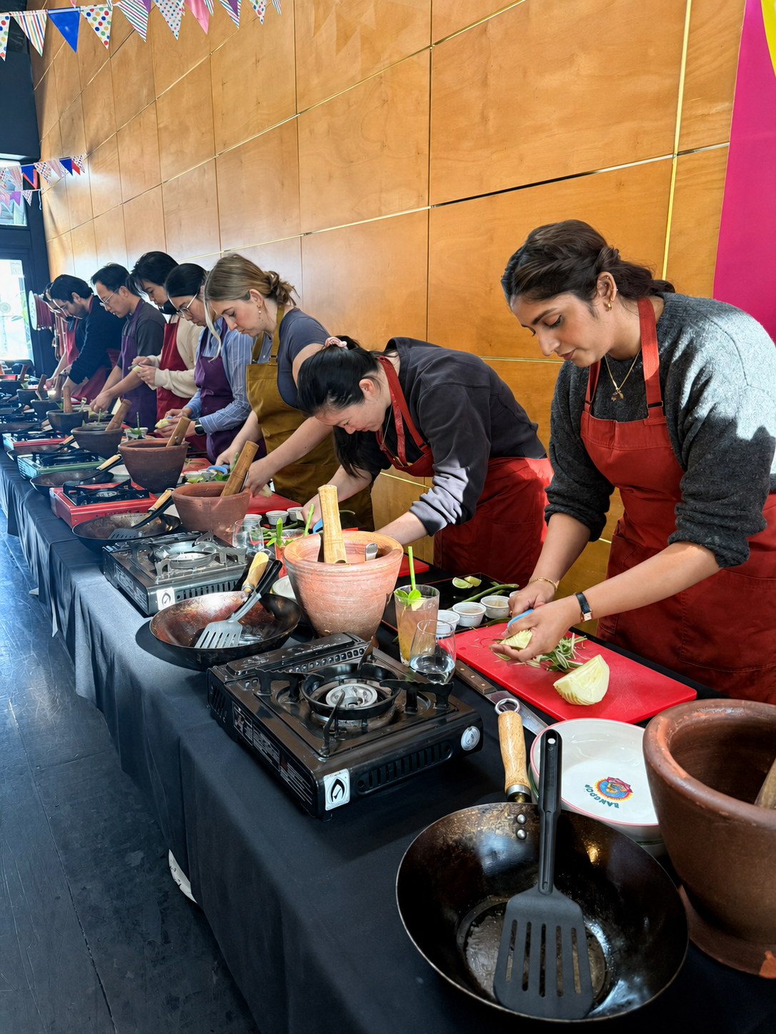 Thai cooking experience at BangPop