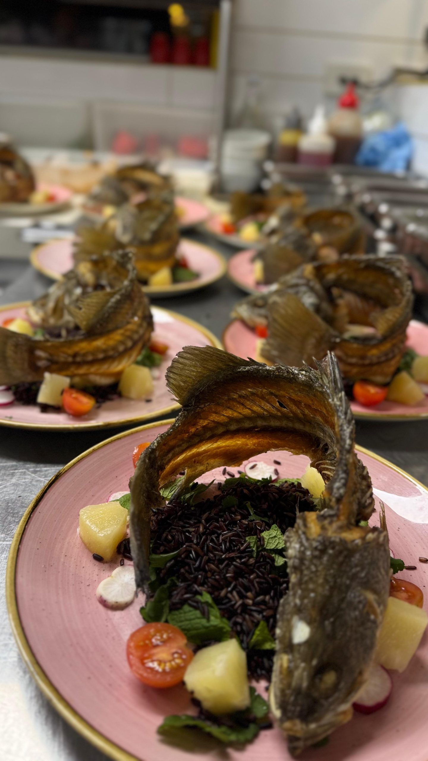 BangPop whole barramundi dish