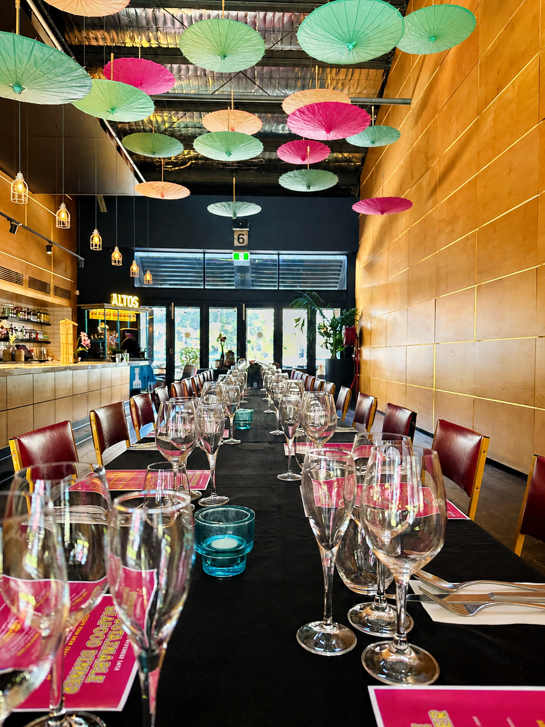 TukTuk Nook set for a private dining function at BangPop
